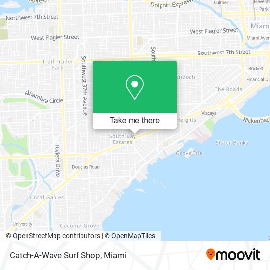 Mapa de Catch-A-Wave Surf Shop