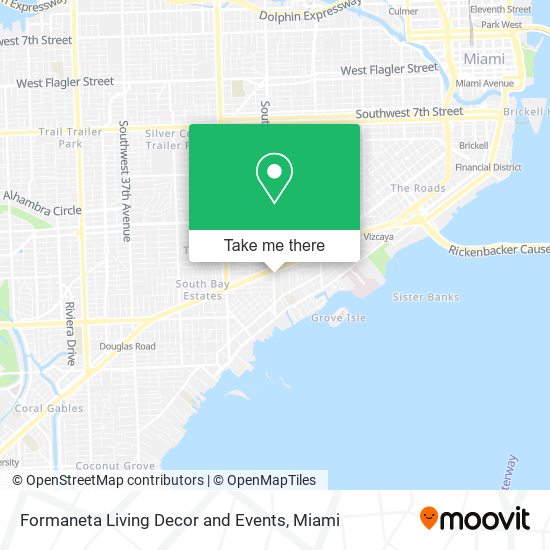 Mapa de Formaneta Living Decor and Events