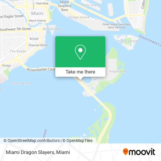 Miami Dragon Slayers map