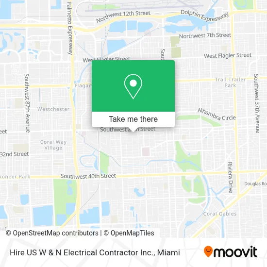 Hire US W & N Electrical Contractor Inc. map