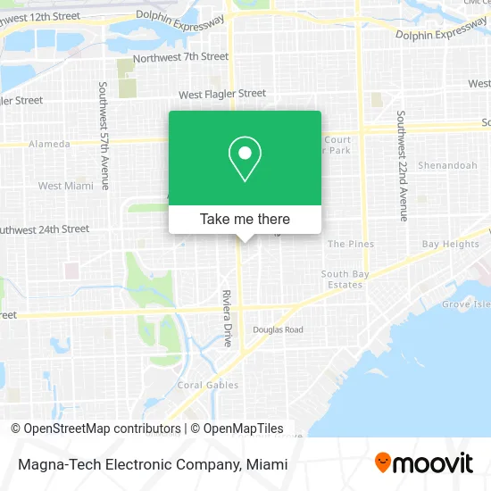 Magna-Tech Electronic Company map