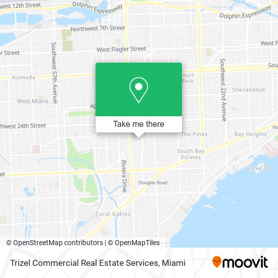 Trizel Commercial Real Estate Services map
