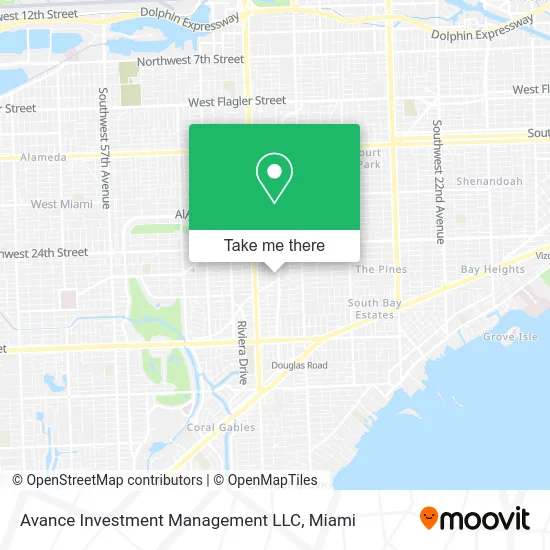 Avance Investment Management LLC map