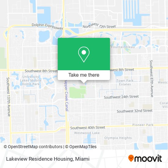 Mapa de Lakeview Residence Housing