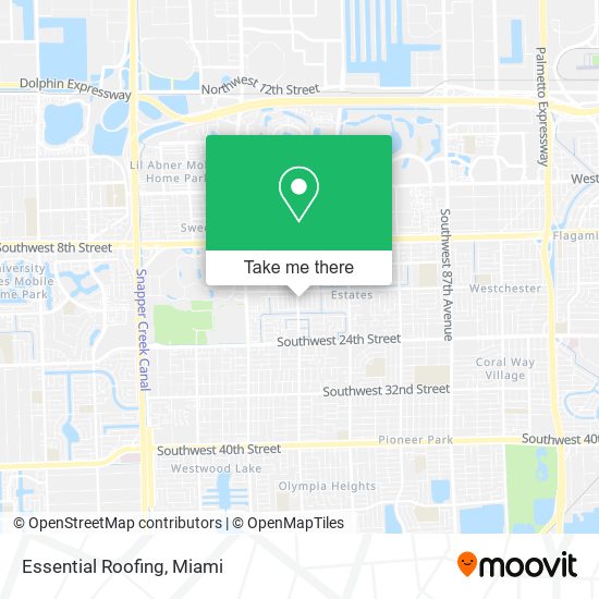 Essential Roofing map