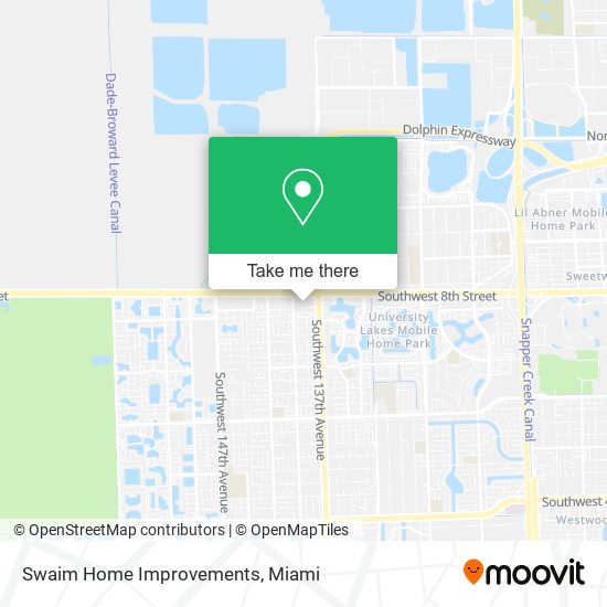 Swaim Home Improvements map