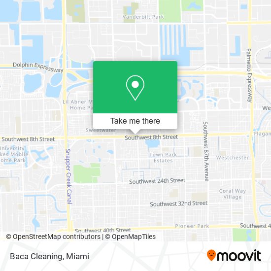 Baca Cleaning map