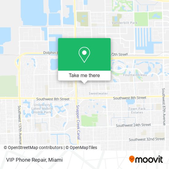 VIP Phone Repair map