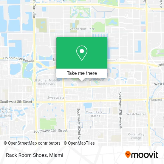 Rack Room Shoes map