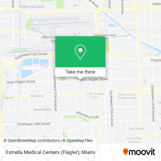 Mapa de Estrella Medical Centers (Flagler)