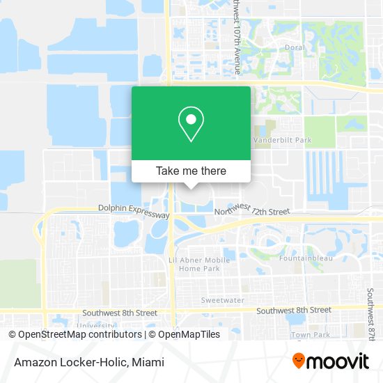 Amazon Locker-Holic map