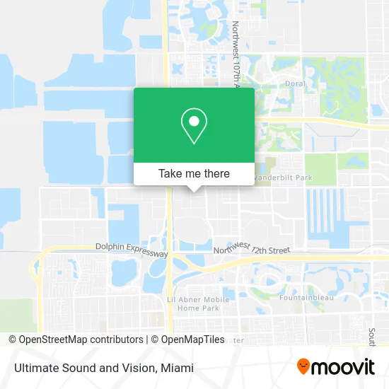 Ultimate Sound and Vision map