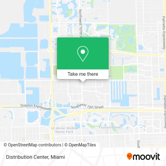 Distribution Center map