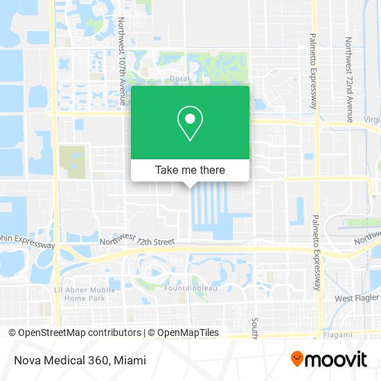 Nova Medical 360 map