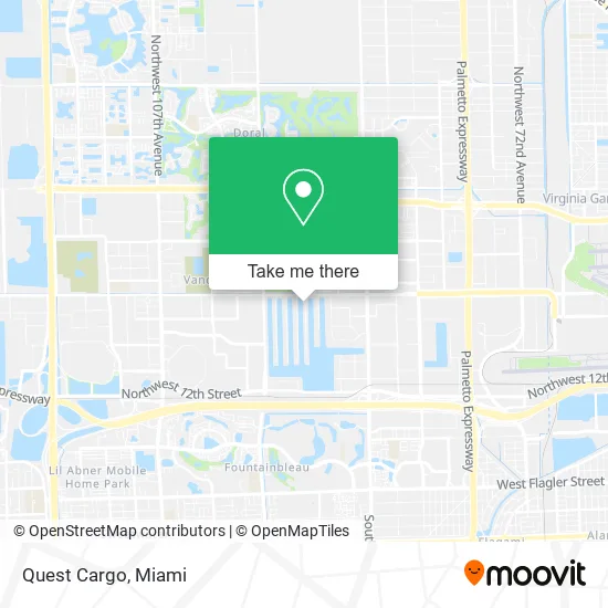 Quest Cargo map