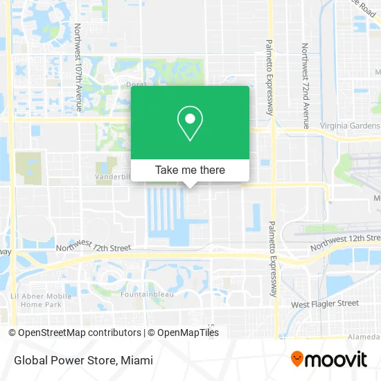 Global Power Store map