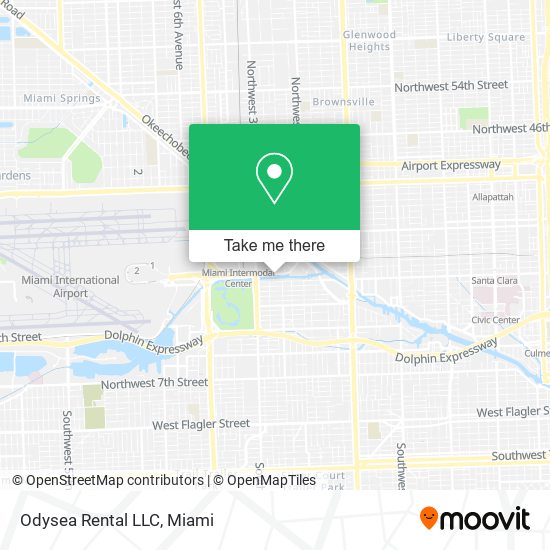 Mapa de Odysea Rental LLC