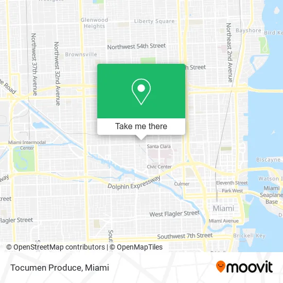 Tocumen Produce map