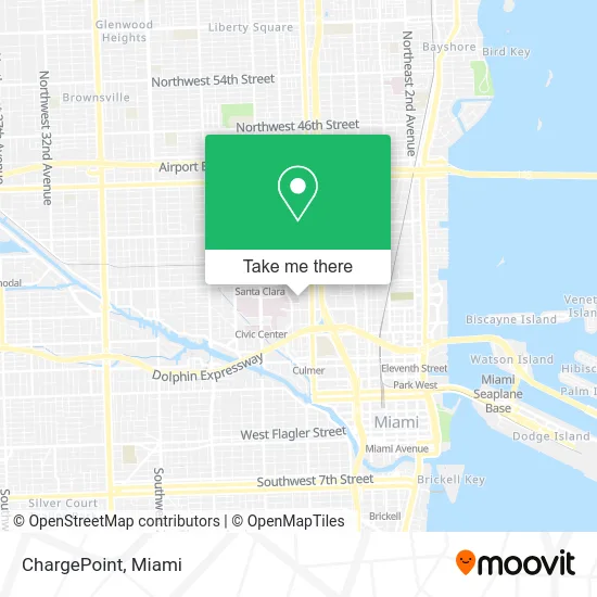 ChargePoint map