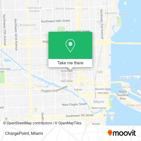 ChargePoint map