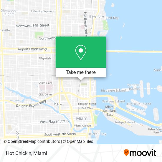 Hot Chick'n map