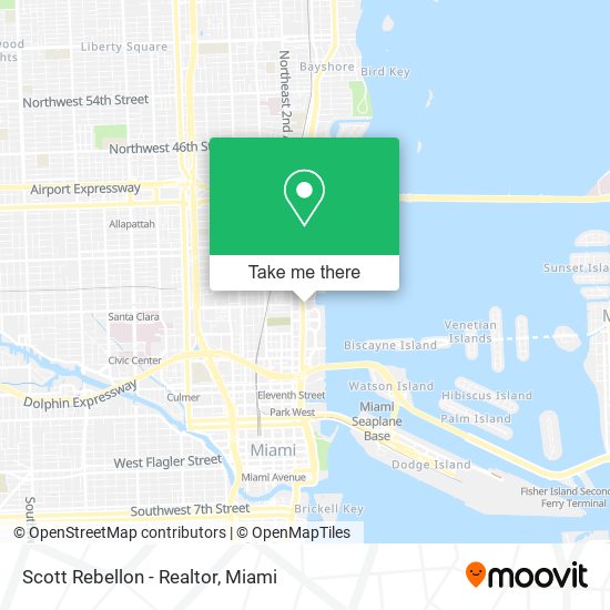 Scott Rebellon - Realtor map