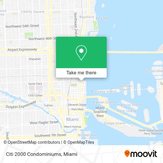 Citi 2000 Condominiums map