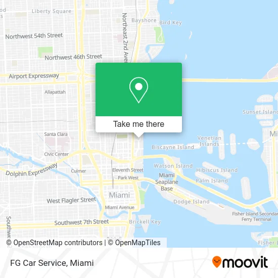 FG Car Service map