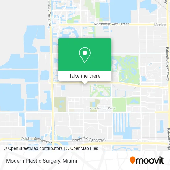 Modern Plastic Surgery map