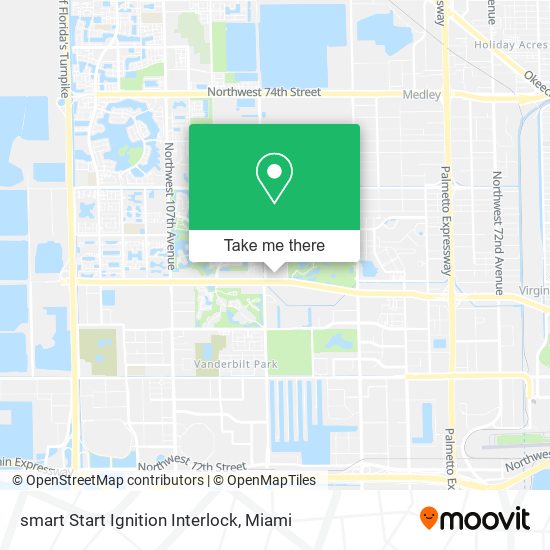 smart Start Ignition Interlock map