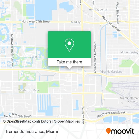 Tremendo Insurance map