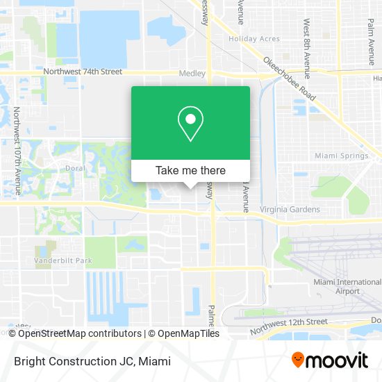 Mapa de Bright Construction JC