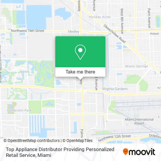 Top Appliance Distributor Providing Personalized Retail Service map