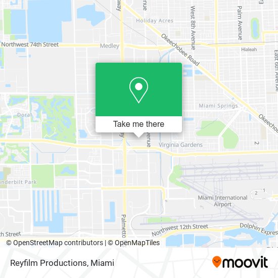Mapa de Reyfilm Productions