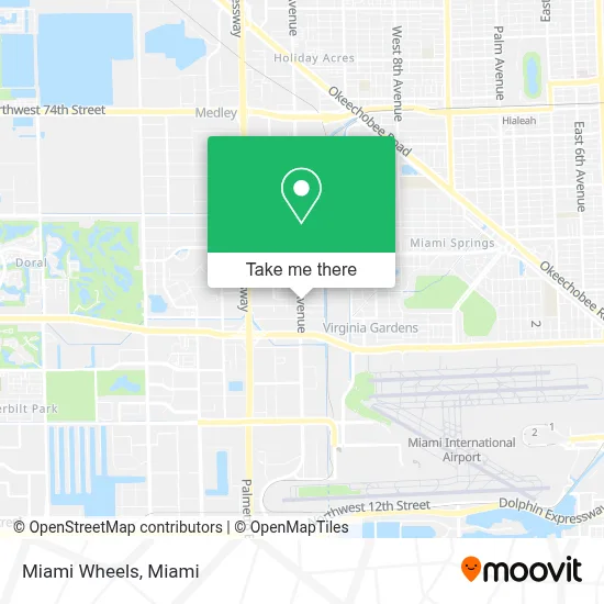 Miami Wheels map