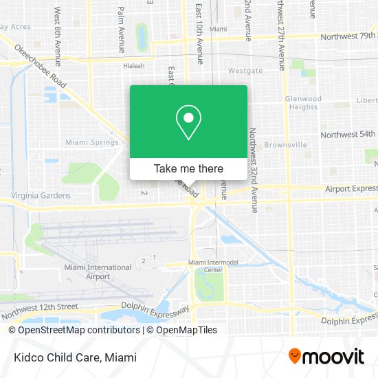 Kidco Child Care map