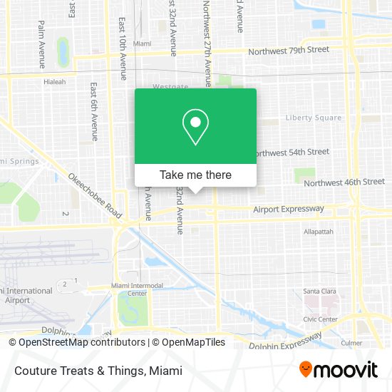 Mapa de Couture Treats & Things