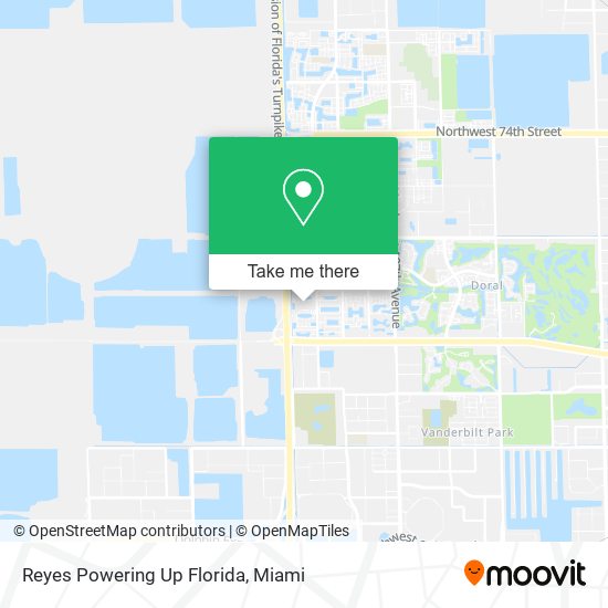 Reyes Powering Up Florida map