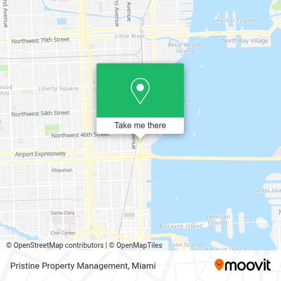 Pristine Property Management map