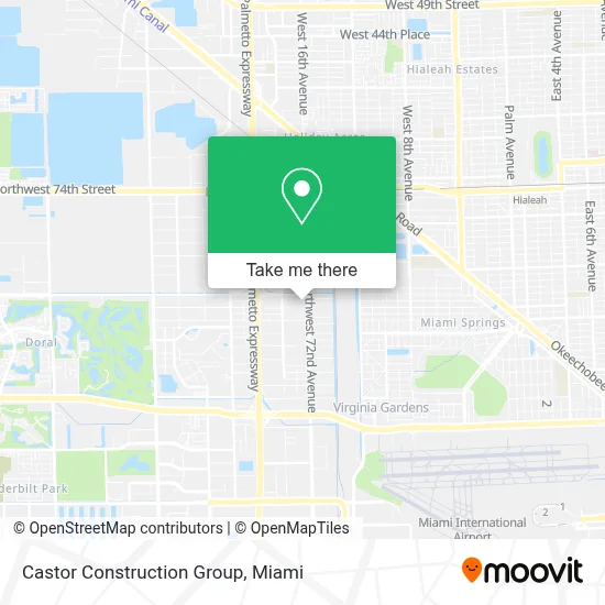 Castor Construction Group map