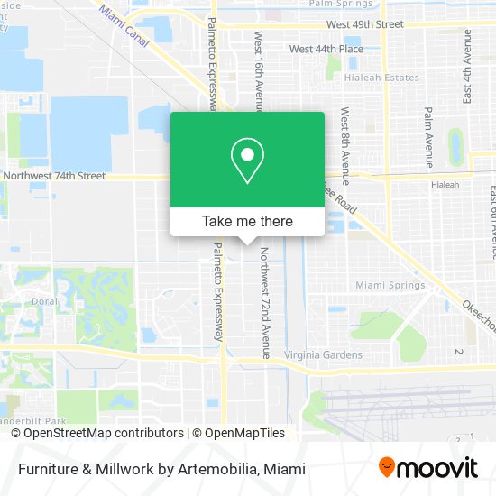 Furniture & Millwork by Artemobilia map