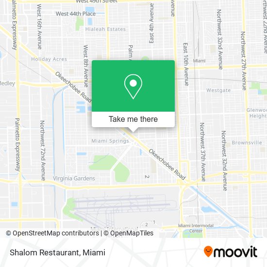 Mapa de Shalom Restaurant