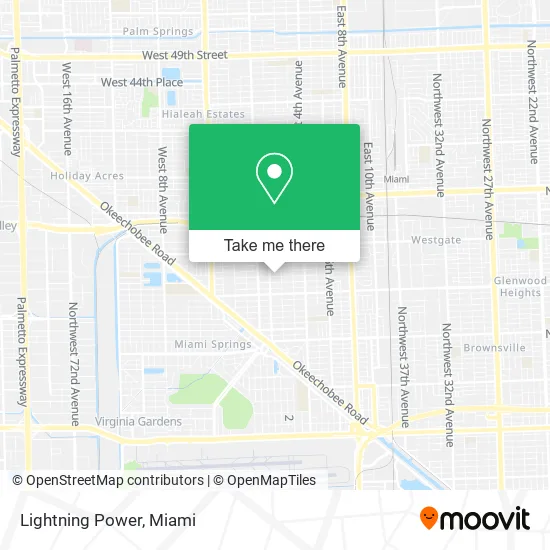 Lightning Power map