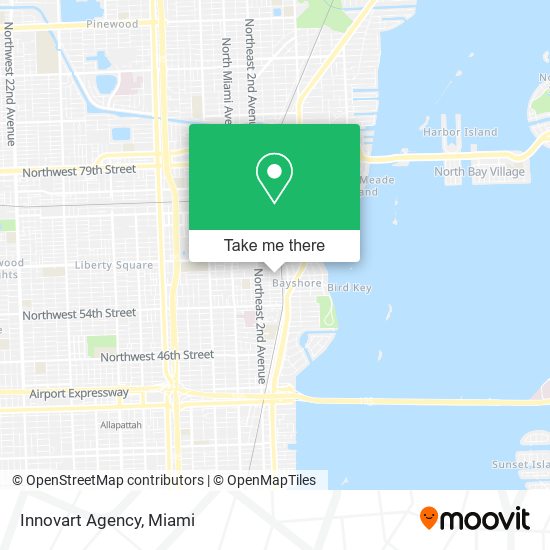 Innovart Agency map