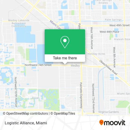 Logistic Alliance map