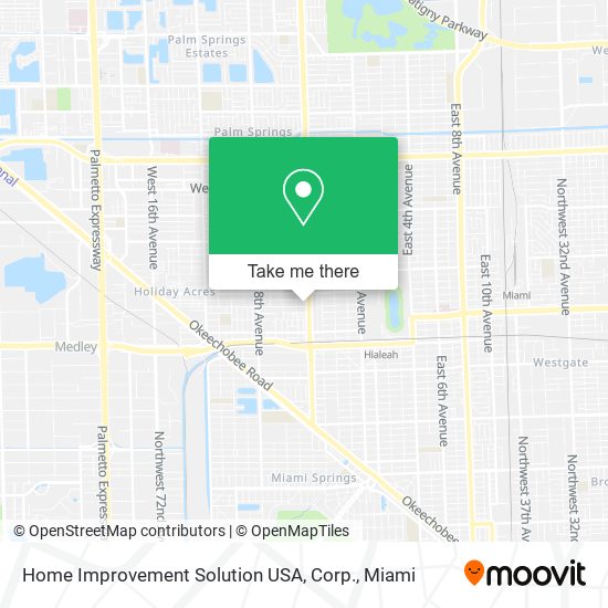 Mapa de Home Improvement Solution USA, Corp.