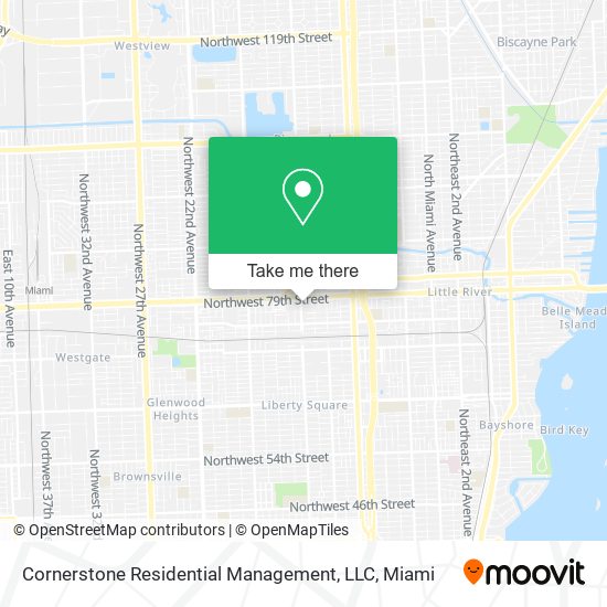 Cornerstone Residential Management, LLC map