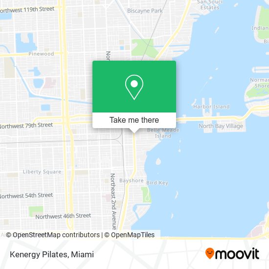 Mapa de Kenergy Pilates