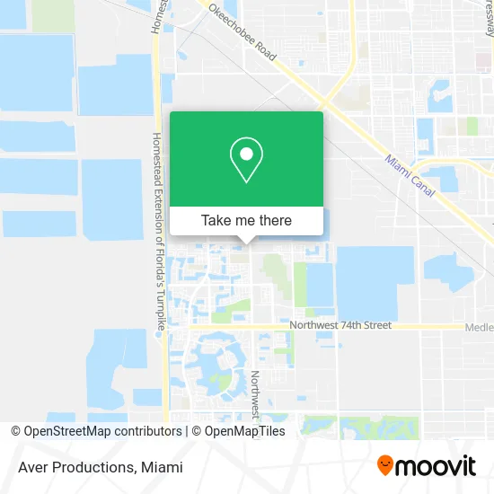 Aver Productions map