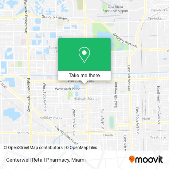 Centerwell Retail Pharmacy map